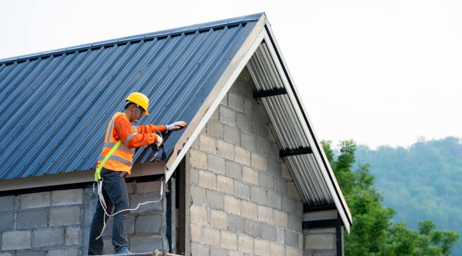 Professional metal roof installation in Conway, NC
